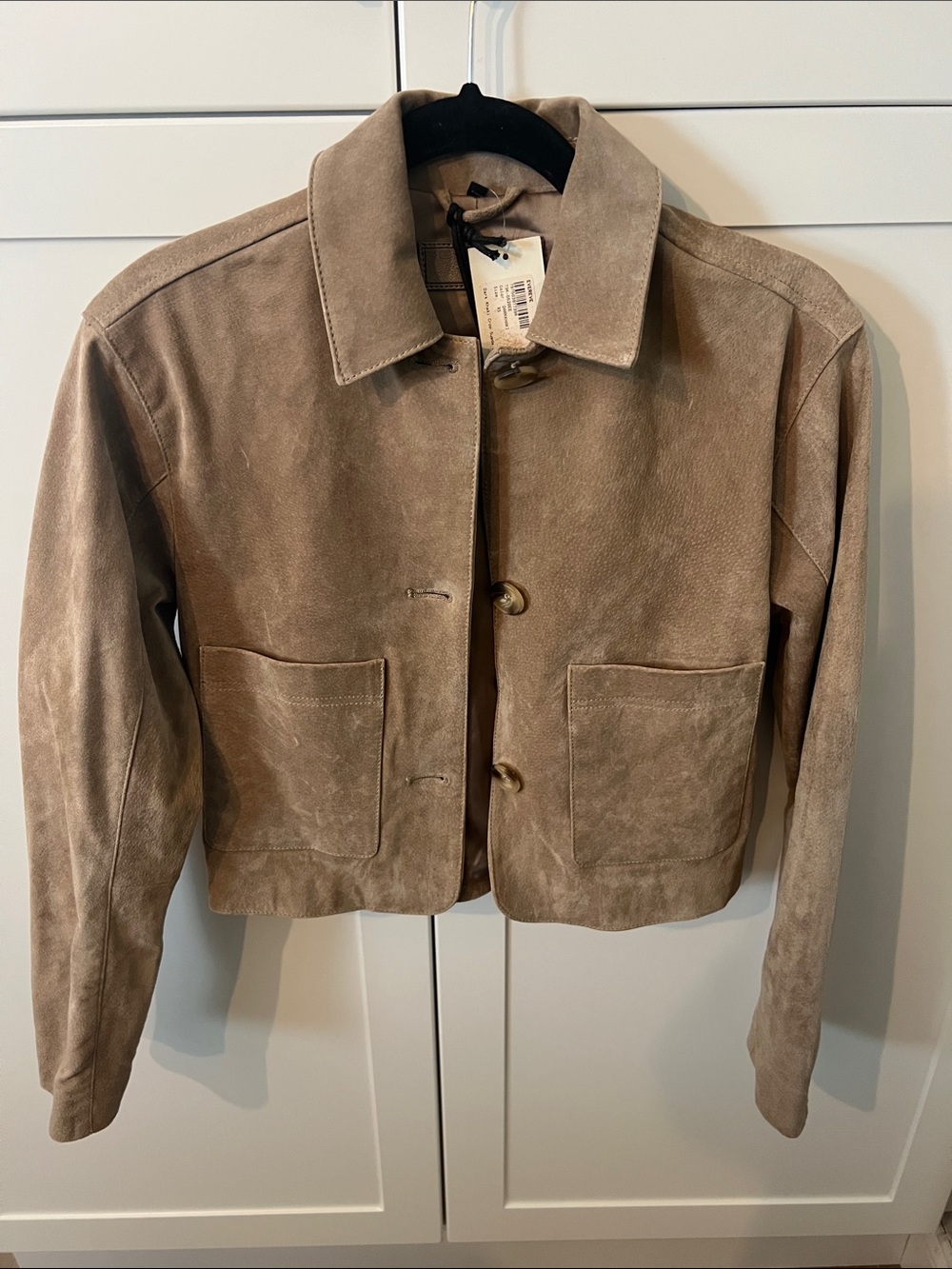 Blank NYC genuine suede jacket